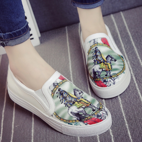 Дамски мокасини 4 принта