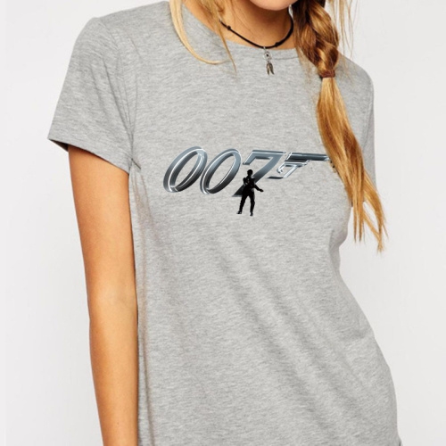 Дамски тениски с къс ръкав за горещото лятно ежедневие - черни, бели, сиви с анимиран принт - plants are friends