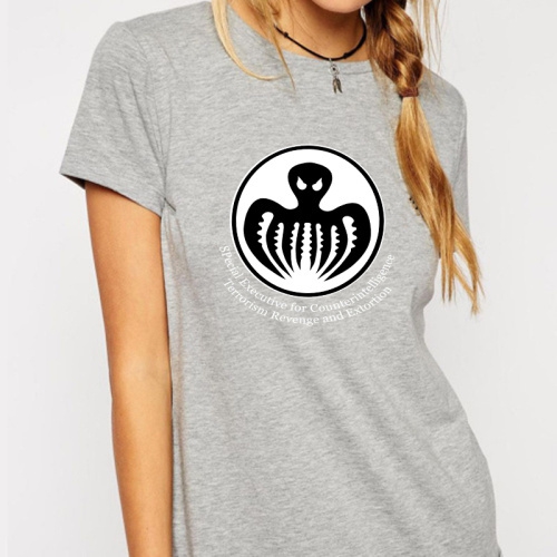 Дамски тениски с къс ръкав за горещото лятно ежедневие - черни, бели, сиви с анимиран принт - plants are friends