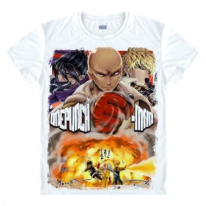 Мъжки тениски на One Punch Man - 19 модела