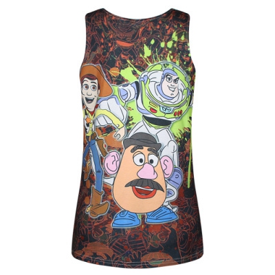 Дамски триизмерен потник с анимационни герои