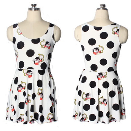 Дамски летни къси  рокли без ръкави, с къс или дълъг ръкав - топ цветни 3D модели - сини, виненочервени