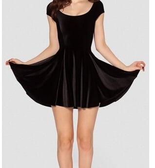 Дамски летни къси  рокли без ръкави, с къс или дълъг ръкав - топ цветни 3D модели - сини, виненочервени