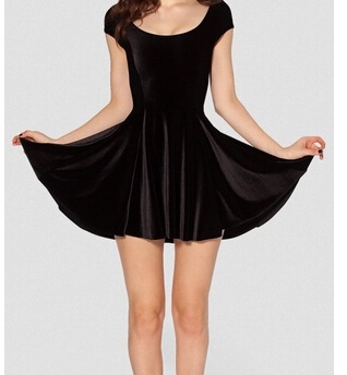 Дамски летни къси  рокли без ръкави, с къс или дълъг ръкав - топ цветни 3D модели - сини, виненочервени