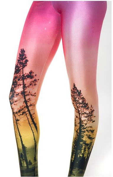 Дамски клин - 3D с интересен мотив и розов 