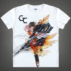 Мъжки тениски на Guilty Crown - 20 модела