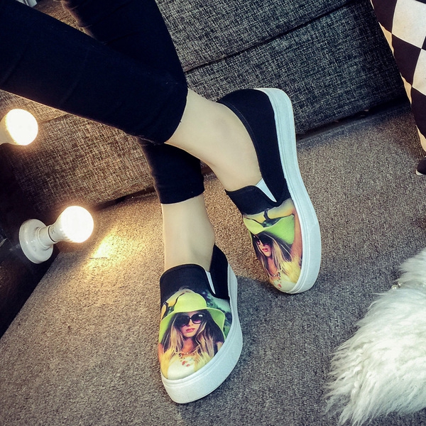 Дамски мокасини 4 принта