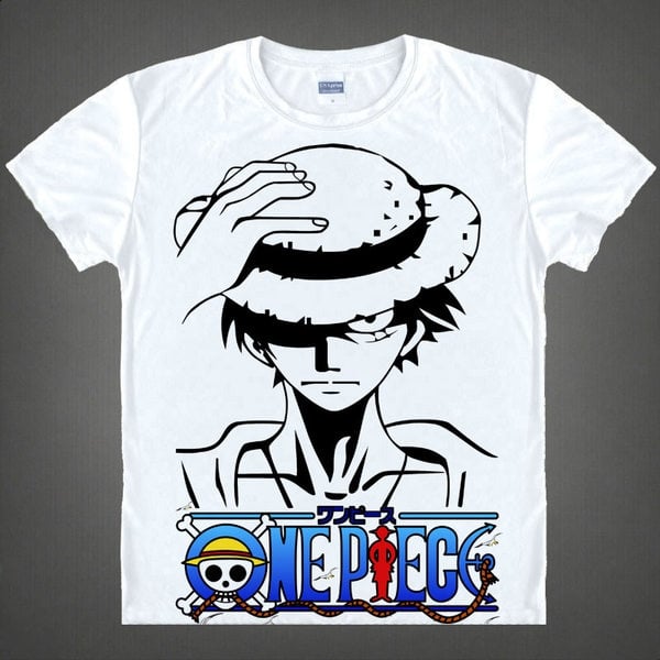 Мъжки тениски на One Piece - 17 модела