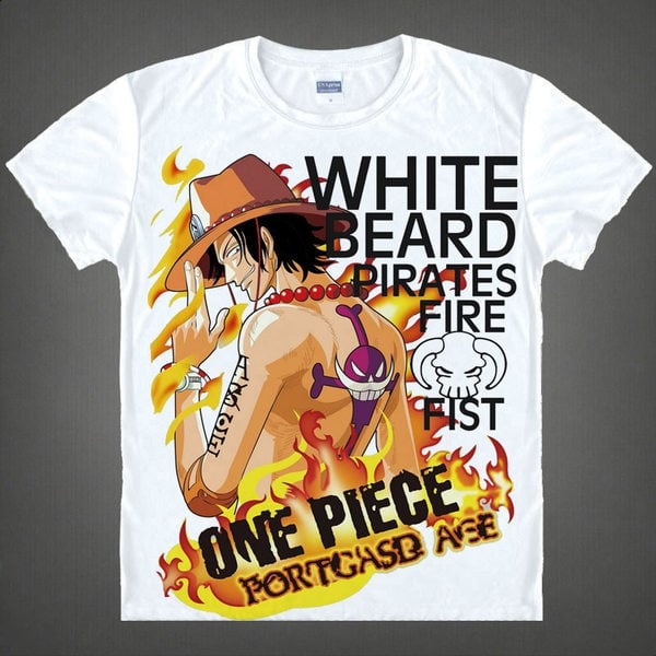 Мъжки тениски на One Piece - 17 модела