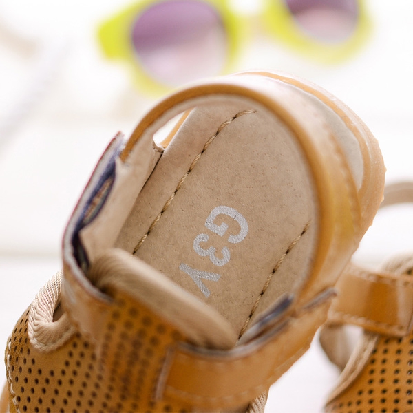 Детски сандали за момчета от изкуствена кожа 3 цвята