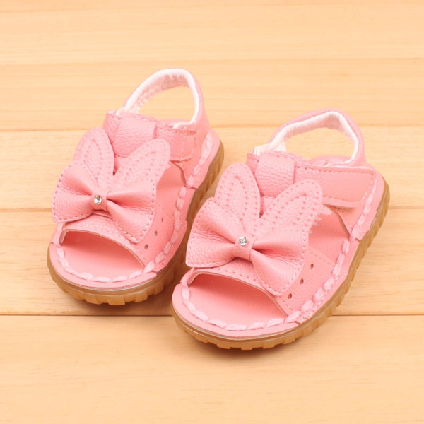 Детски сандали за момичета 3 цвята от изкуствена кожа