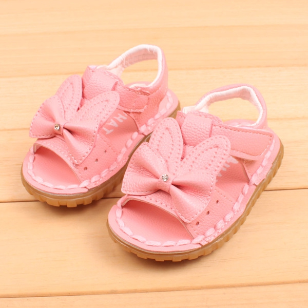 Детски сандали за момичета 3 цвята от изкуствена кожа