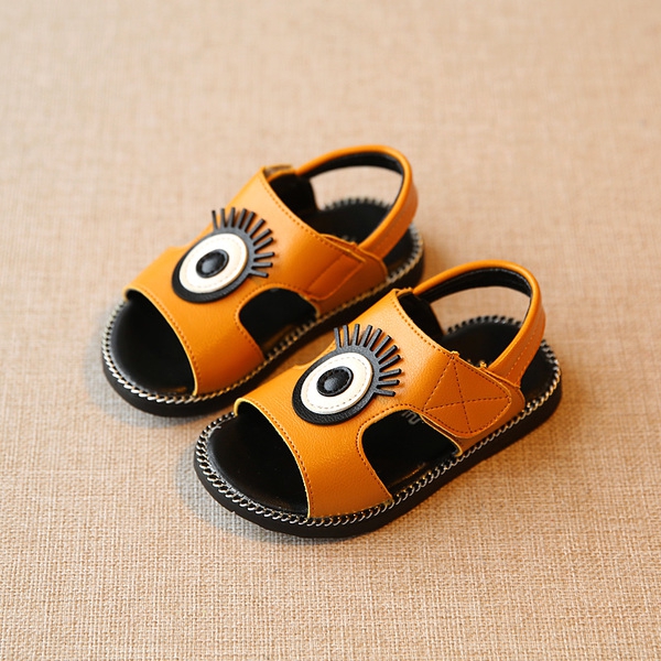 Детски сандали за момчета с  принт око 3 цвята