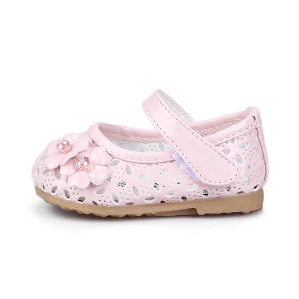 Детски сандали за момичета - бял,червен,цикламен,розов и бежов цвят