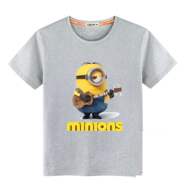 Детски памучни тениски 24 модела -различни цветове и принтове.