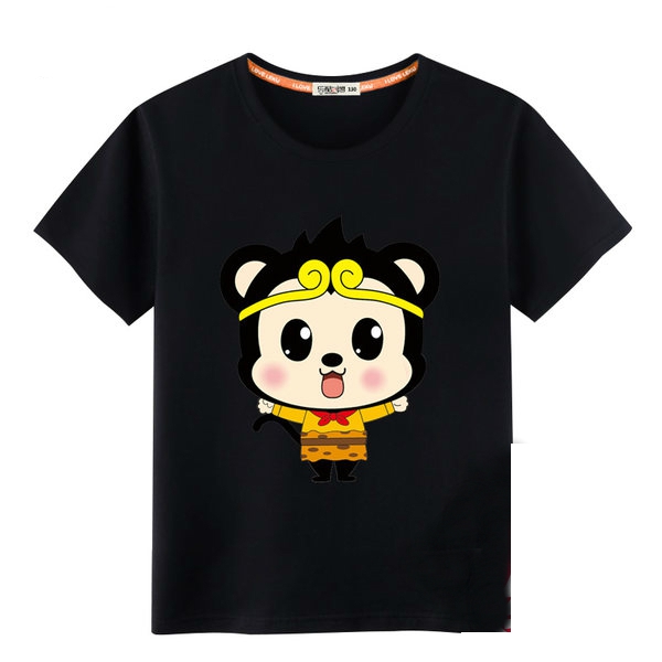 Детски памучни тениски 24 модела -различни цветове и принтове.