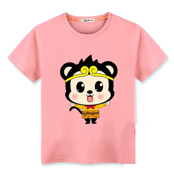 Детски памучни тениски 24 модела -различни цветове и принтове.