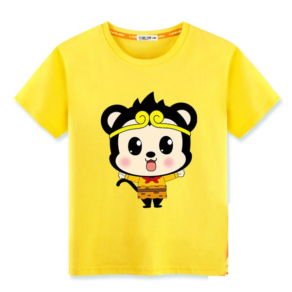 Детски памучни тениски 24 модела -различни цветове и принтове.