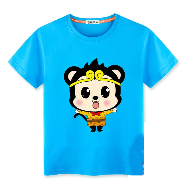 Детски памучни тениски 24 модела -различни цветове и принтове.