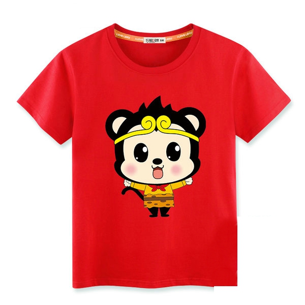 Детски памучни тениски 24 модела -различни цветове и принтове.