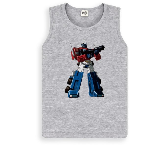 Детски потници за момчета три модела принтове - 8 цвята.