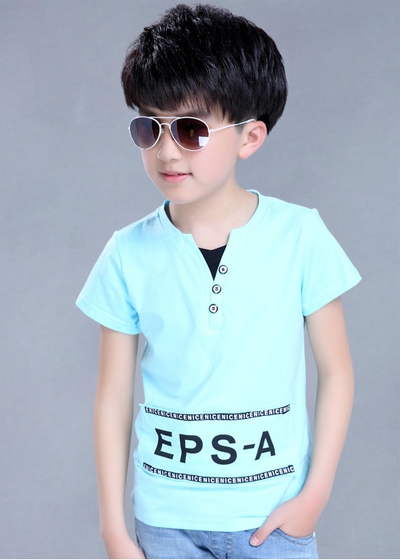 Тениски за момчета в пет свежи цвята.