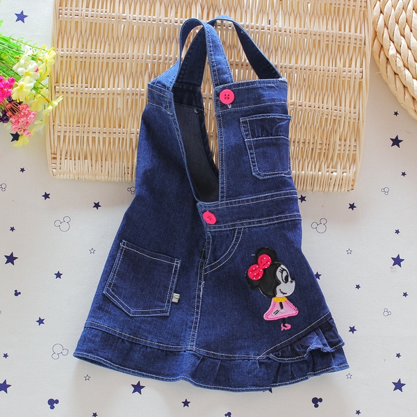 Дънкови рокли за бебета