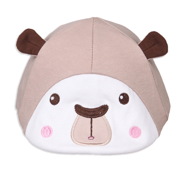 Детски шапки за момчета и момичета в розов,син и кафяв цвят - мече