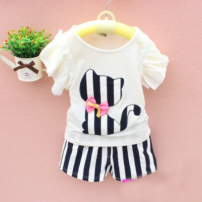 Бебешки летни комплекти за момичета в свежи цветове и модели.