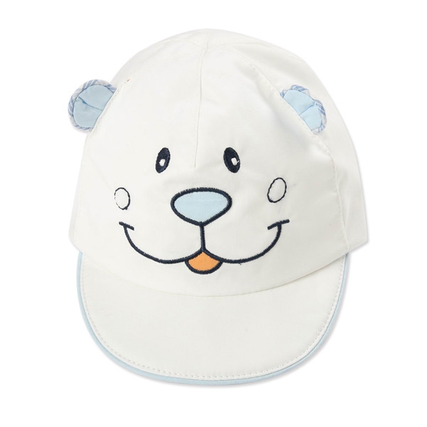 Детски шапки за момичета и момчета в син,бял и розов цвят - тигър