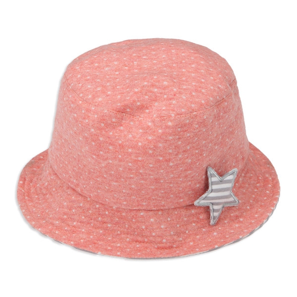 Детски шапки за момичета в 3 цвята с пеперуда или звезда - 3 модела