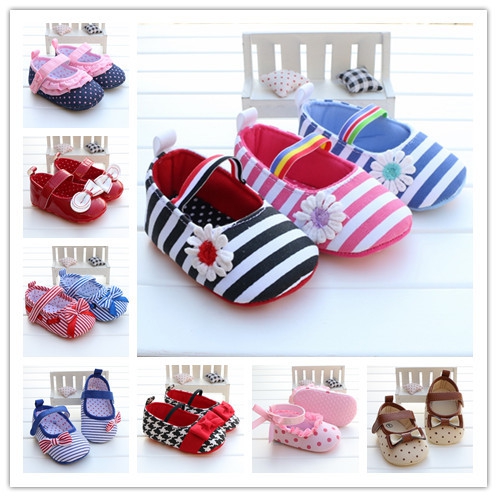 Бебешки обувки за прохождане за момичета