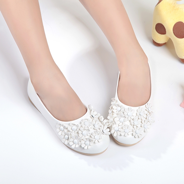 Детски обувки за момичета - 4 топ модела - бели, червени, черни, розови от изкуствена кожа