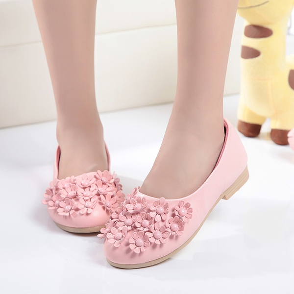 Детски обувки за момичета - 4 топ модела - бели, червени, черни, розови от изкуствена кожа