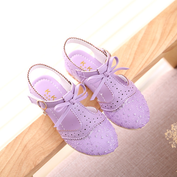 Детски топ сандали за момичета - три модела - лилави, розови, сини от изкуствена кожа за малки и големи