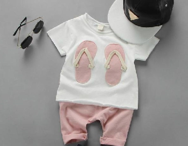 Бебешки комплект за момчета - блуза и панталонки