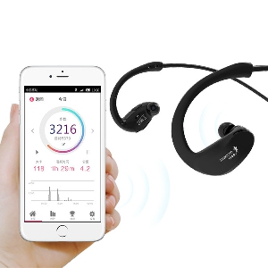 Стерео слушалки с водоустойчиво нано покритие за спорт и фитнес, Bluetooth