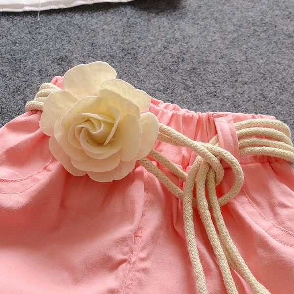 Бебешки комплект от две части тениска и къси панталони