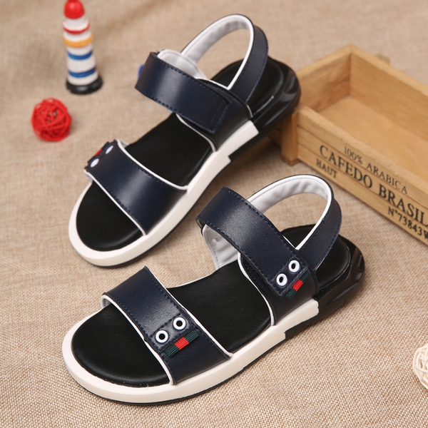 Детски сандали за момчета от изкуствена кожа 2 модела 3 цвята