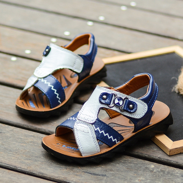 Детски сандали за момчета два цвята 