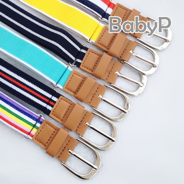 Детски тънки еластични колани - цветни модели за малчугани