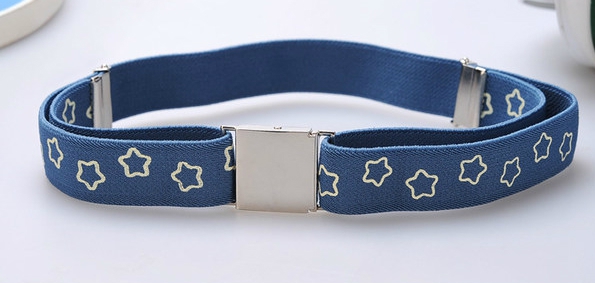 Детски регулираеми колани за момчета и момичета - червени, черни, сини със звздички или точки - 40 топ модела