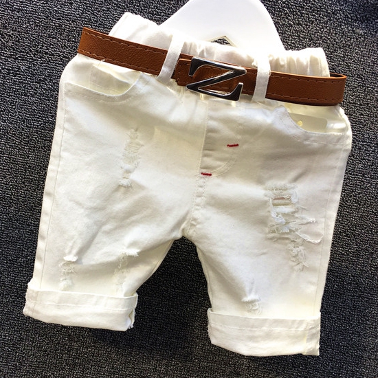 Детски къси дънкови панталони за момчета-седем интересни модела.