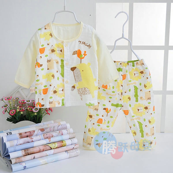 Бебешки  памучни пижами за момчета и момичета-3 модела.