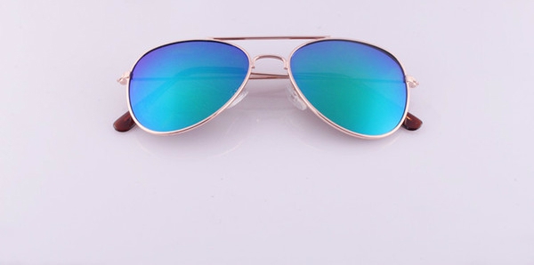 Детски летни слънчеви и цветни огледални очила за момчета и момичета - черни, сребристи, сини, дъга