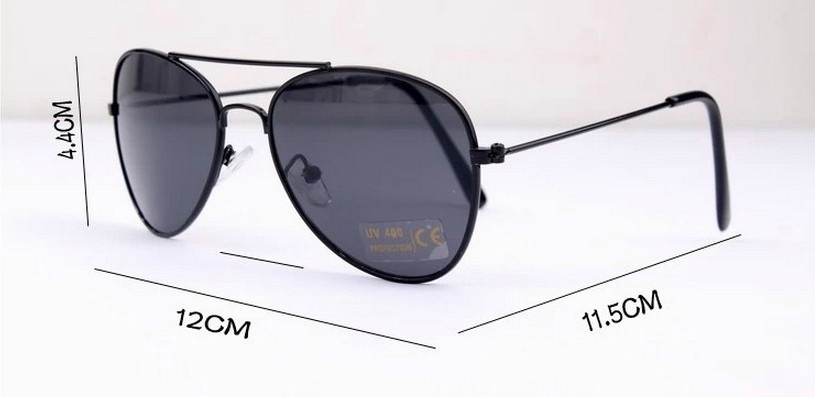 Детски летни слънчеви и цветни огледални очила за момчета и момичета - черни, сребристи, сини, дъга