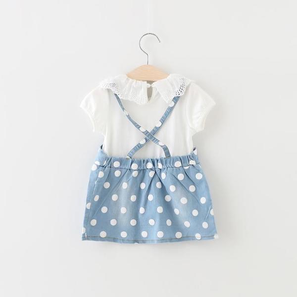 Бебешки комплект от 2 части: сукман и блуза