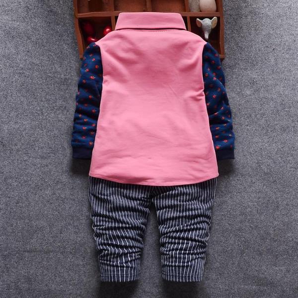 Бебешки костюм риза и панталон за момчета