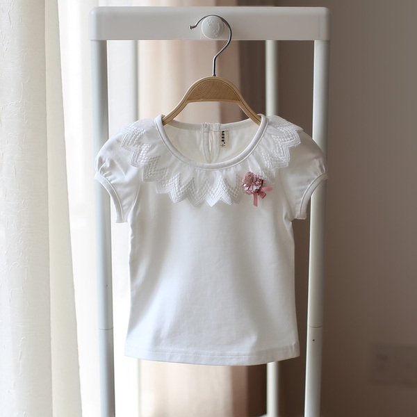 Детски тениски за момичета два модела бял цвят
