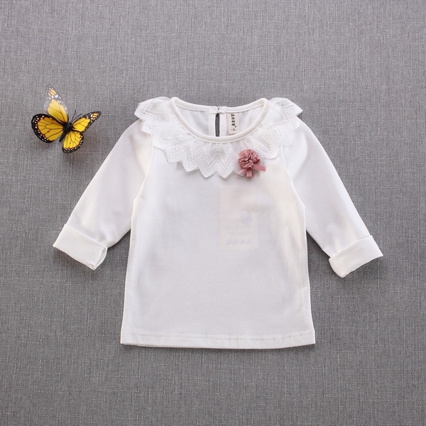 Детски тениски за момичета два модела бял цвят